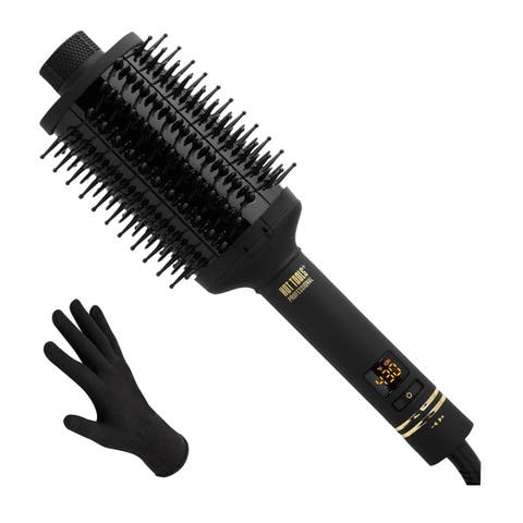 Black Gold Collection Oval Heated Brush Multi-Styler