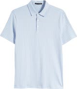 Robert Barakett Mozart Slim Fit Jacquard Polo