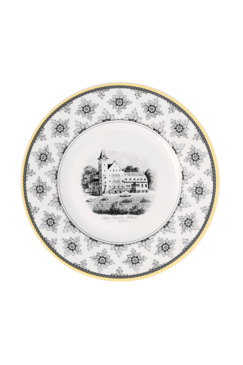 Audun Maison Salad Plate, Main, color, White