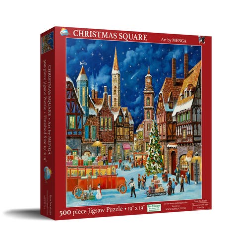 Christmas Square 500 piece Jigsaw Puzzle for Adults
