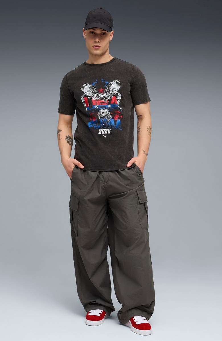 PUMA Fanpack '90s Bespoke USA Cotton Graphic T-Shirt, Alternate, color, 