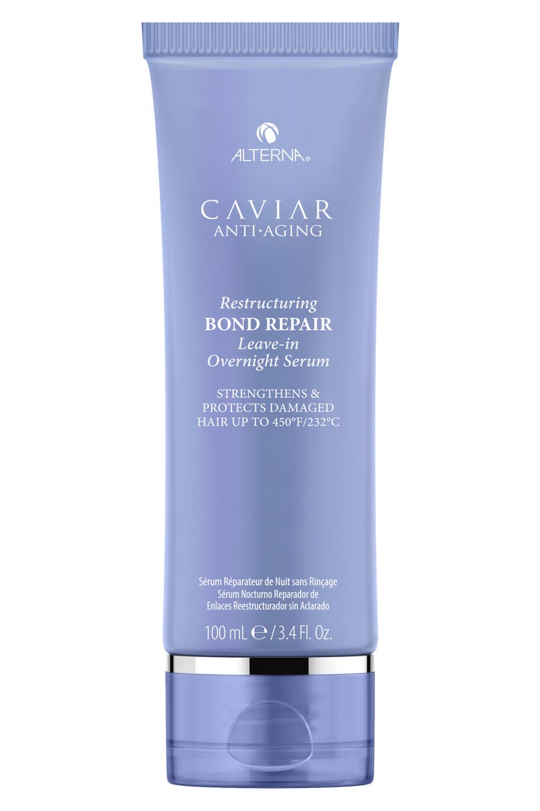 Caviar Anti-Aging Restructuring Bond Repair Leave-in Overnight Serum, Main, color, NO COLOR