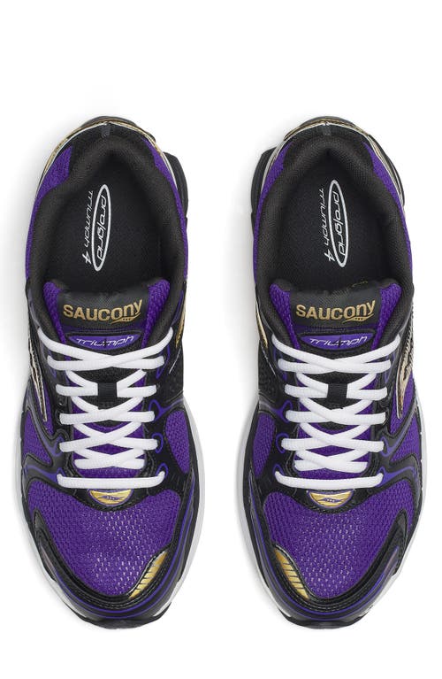 Saucony Progrid Triumph 4 Sneaker In Purple