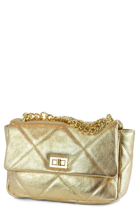Metallic Quilted Bag