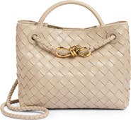 Bottega Veneta Small Andiamo Intrecciato Shoulder Bag