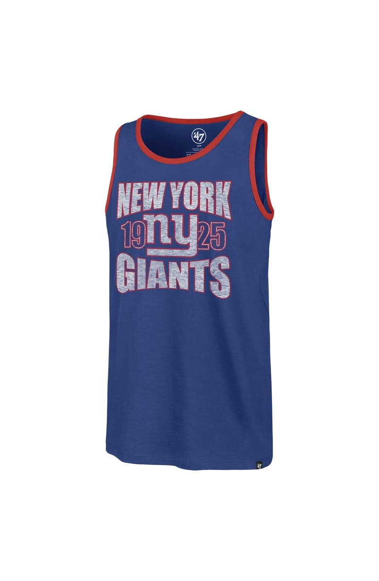 '47 Men's '47 Royal New York Giants Upload Franklin Tank Top, Alternate, color, Royal