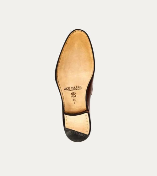Ace Marks Griffin Cap Toe Oxford In Brown