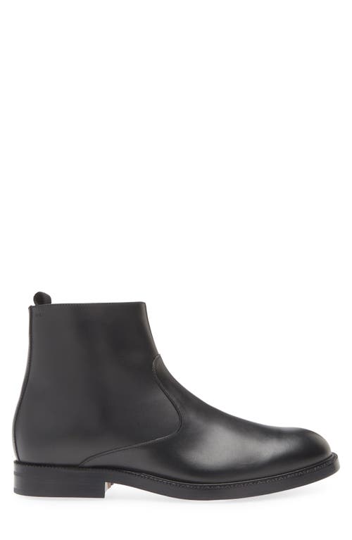 Hugo Boss Boss Dressletic Zip Leather Boot