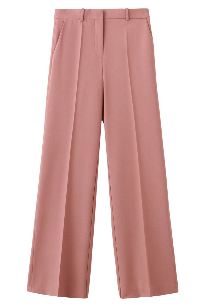 Straight Fit Suit Pants, Alternate, color, PINK
