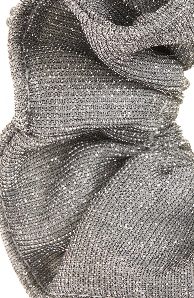 L. Erickson Eira Scrunchie, Alternate, color, Silver