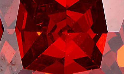 Savvy Cie Jewels Cubic Zirconia Birthstone Stud Earrings In January
