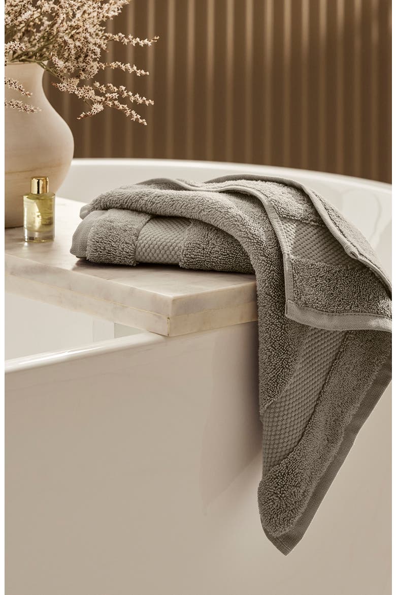 Plush 6-Piece Organic Cotton Bath Sheet Set, Alternate, color, OAK