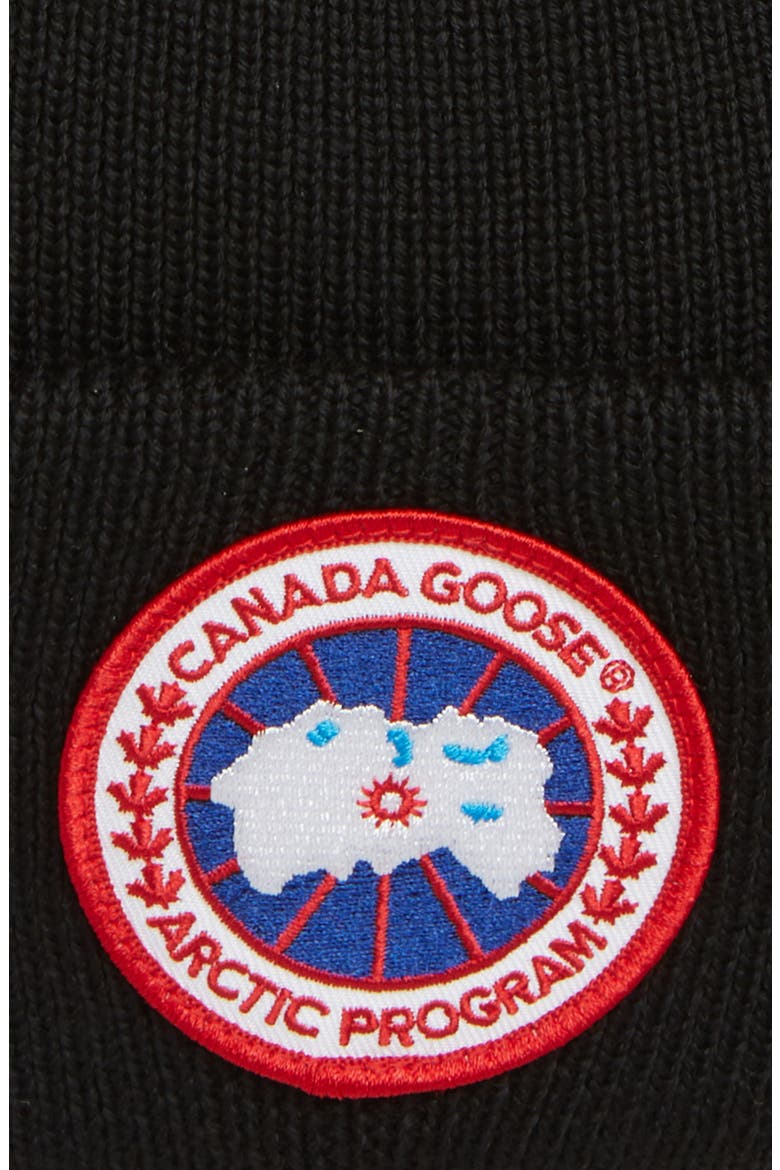 Arctic Disc Toque Beanie, Alternate, color, BLACK