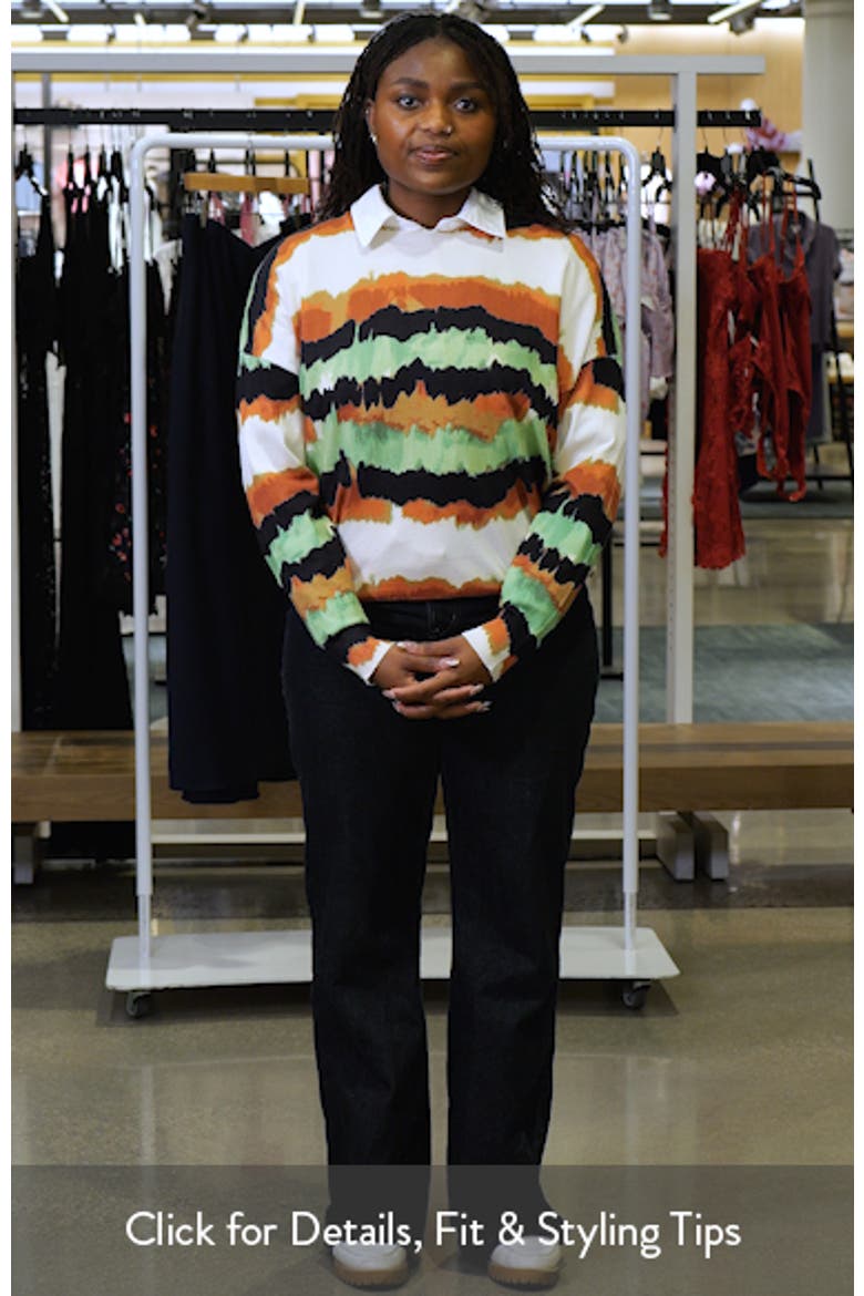 Royce Abstract Oversize Sweater video