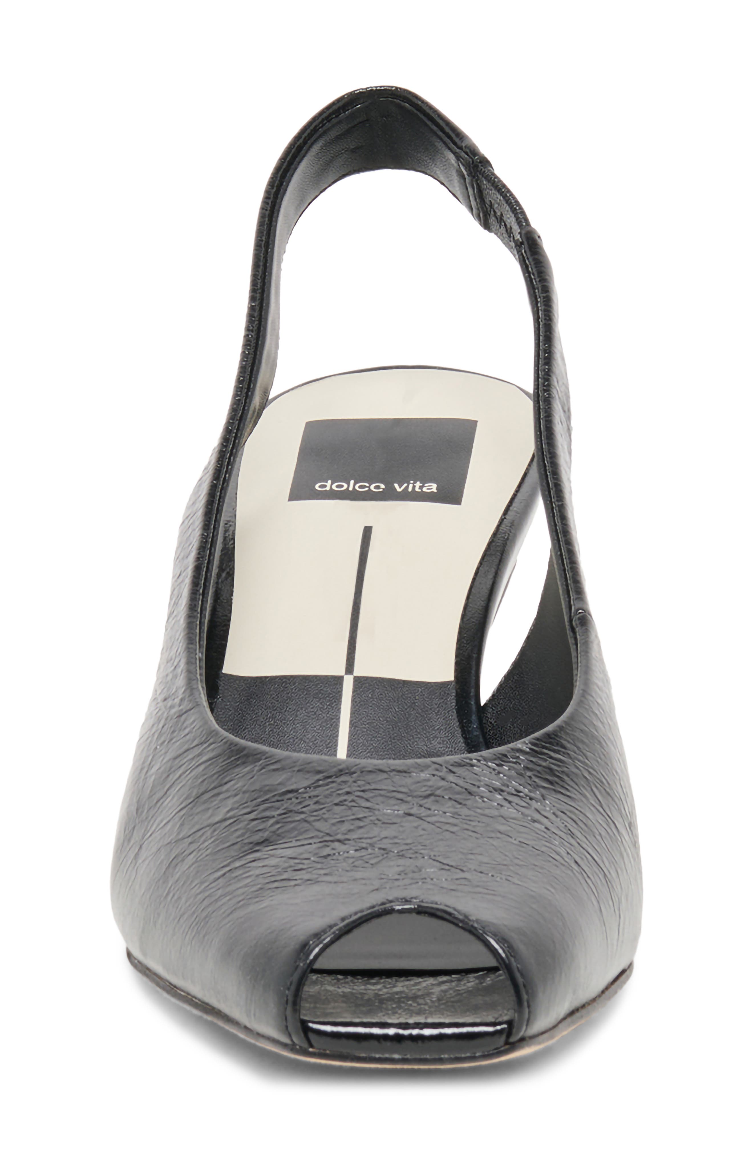 Dolce Vita Anabel Peep Toe Slingback Pump (Women) | Nordstrom