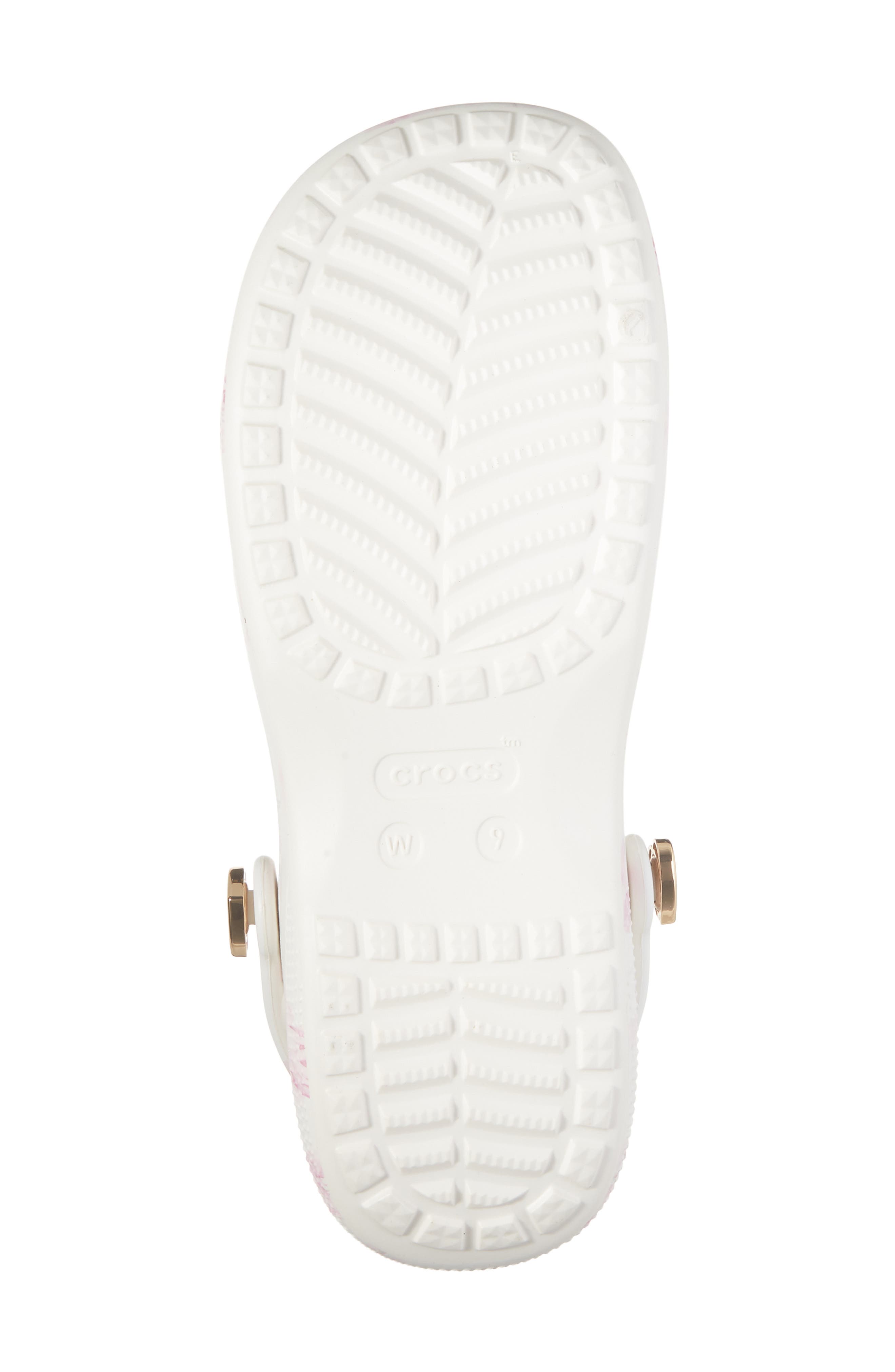 CROCS Kids' Floral Print Ballet Flat, Alternate, color, 