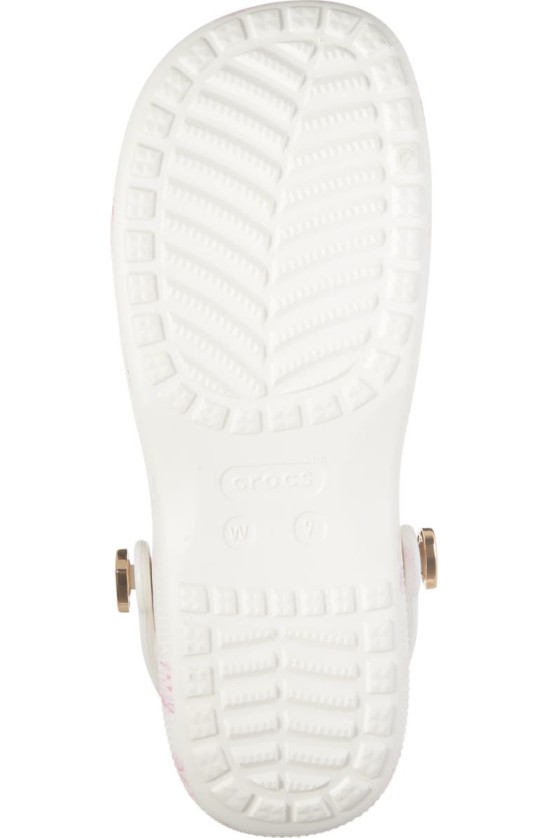 CROCS Kids' Floral Print Ballet Flat, Alternate, color,