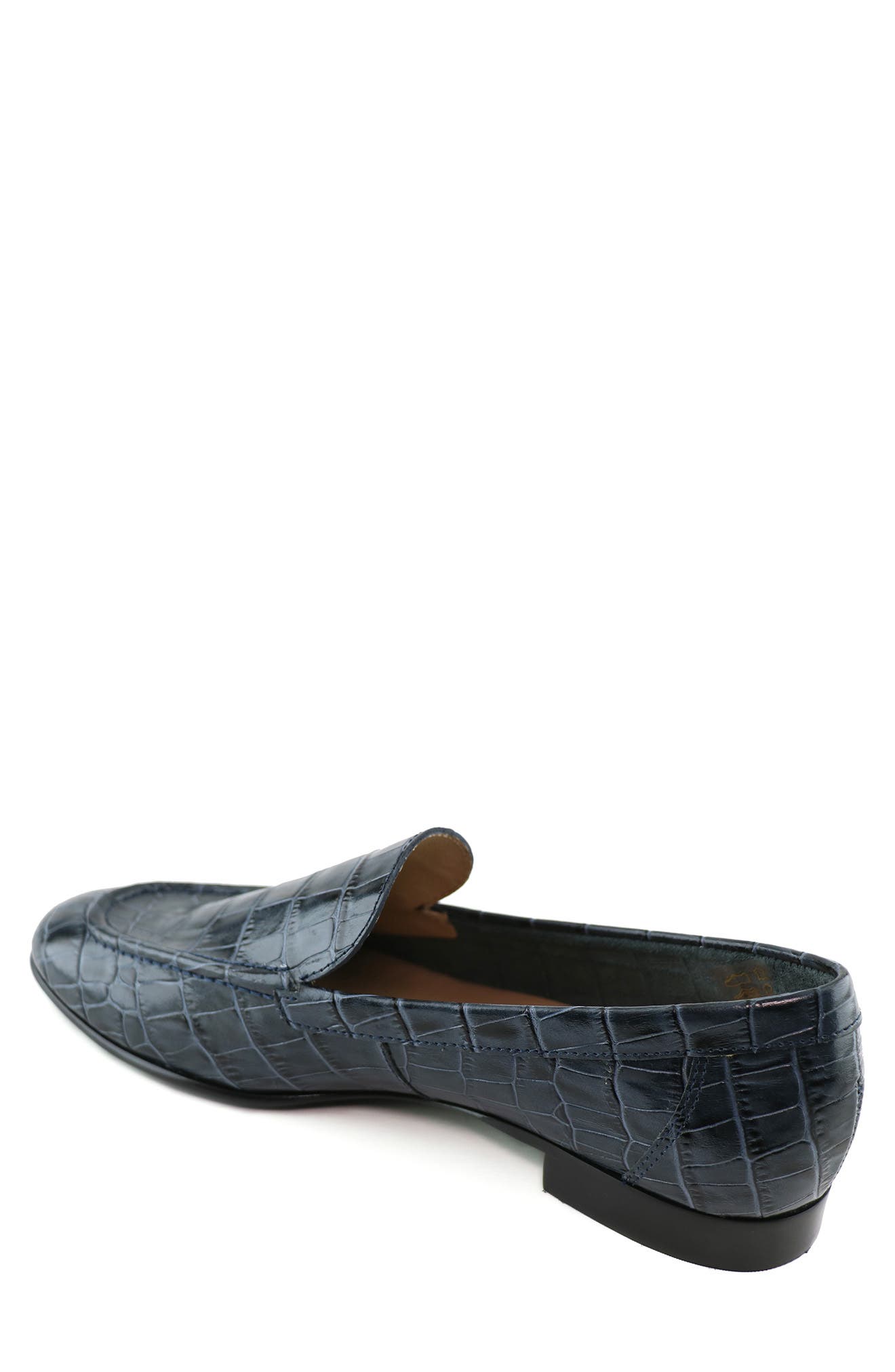 Madison Ave Loafer, Alternate, color, NAVY CROCO