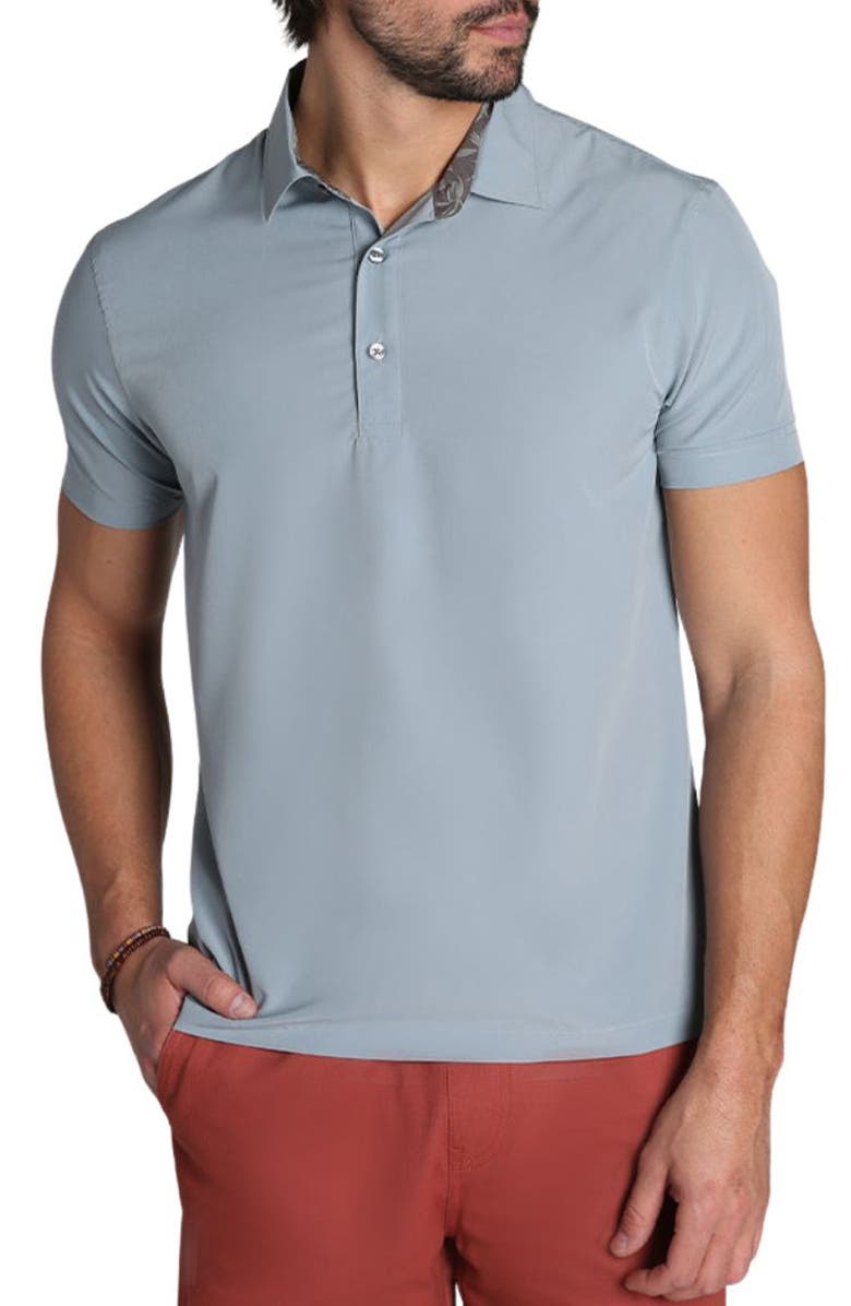 JACHS Gravityless Performance Polo, Main, color, Grey