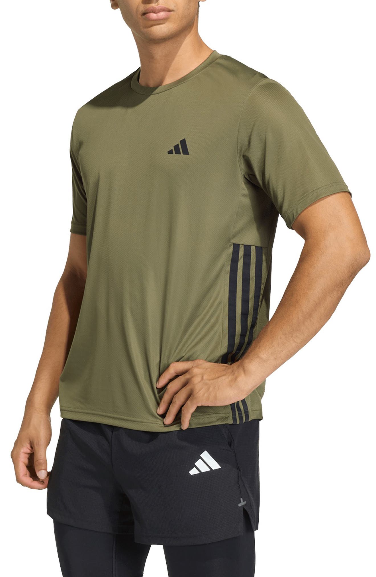 adidas Essentials 3-Stripes Performance T-Shirt