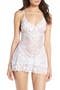 Valentine Soft Cup Babydoll Chemise & G-String Thong