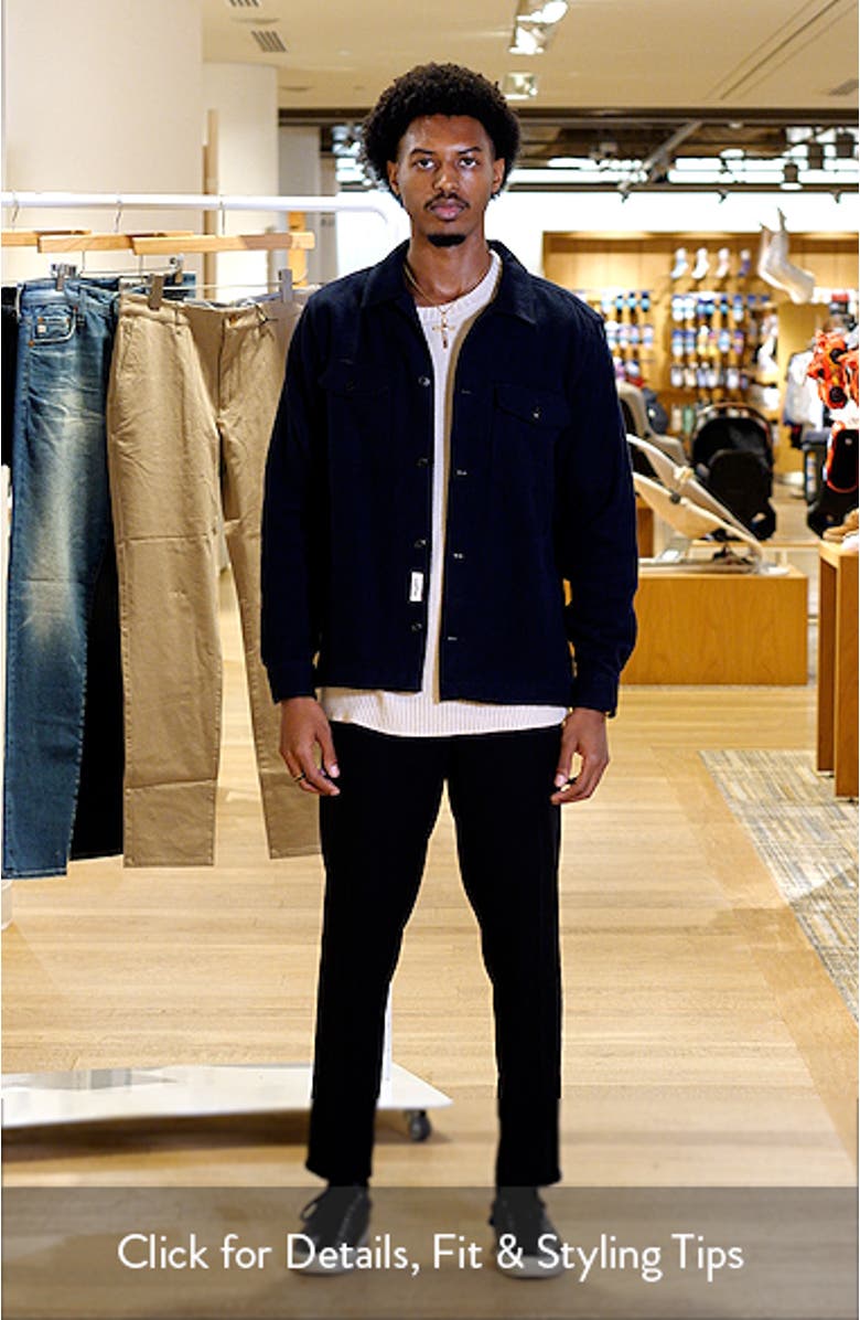 Organic Cotton Flannel Button-Up Shirt Jacket, sales video thumbnail