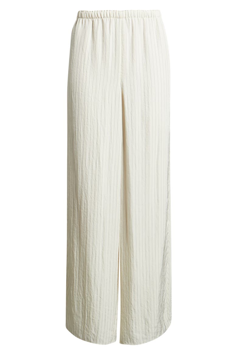Slit Hem Wide Leg Pants, Alternate, color, RICE MULTI