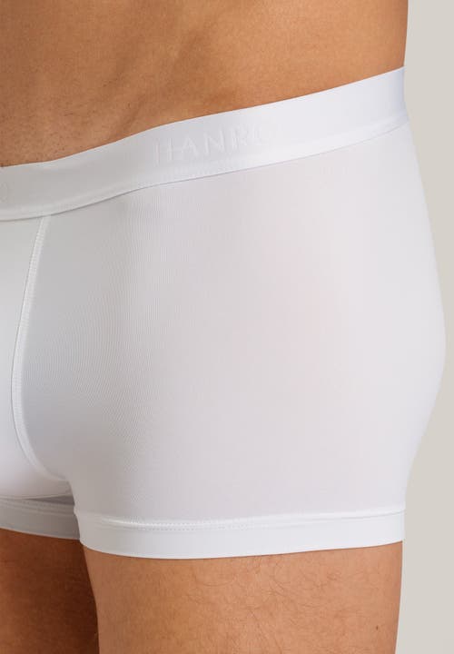 Hanro Micro Touch Boxer Brief In White