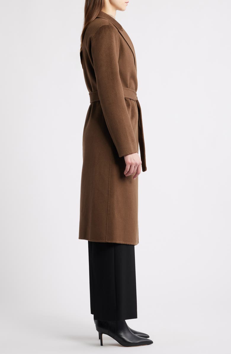 Elie Tahari The Nora Wool, Silk & Cashmere Wrap Coat, Alternate, color, 