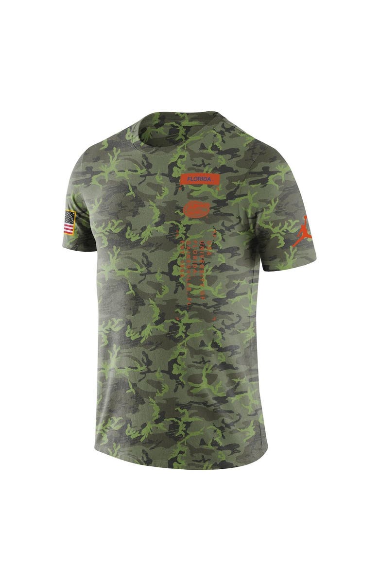 Jordan Brand Men's Nike Camo Florida Gators Military T-Shirt, Alternate, color, Camo