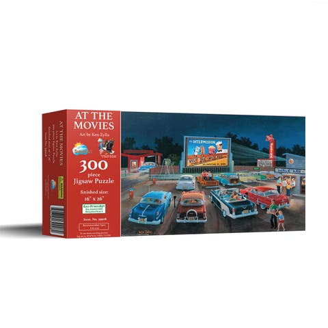 At the Movies 300 piece Jigsaw Puzzle for Adults