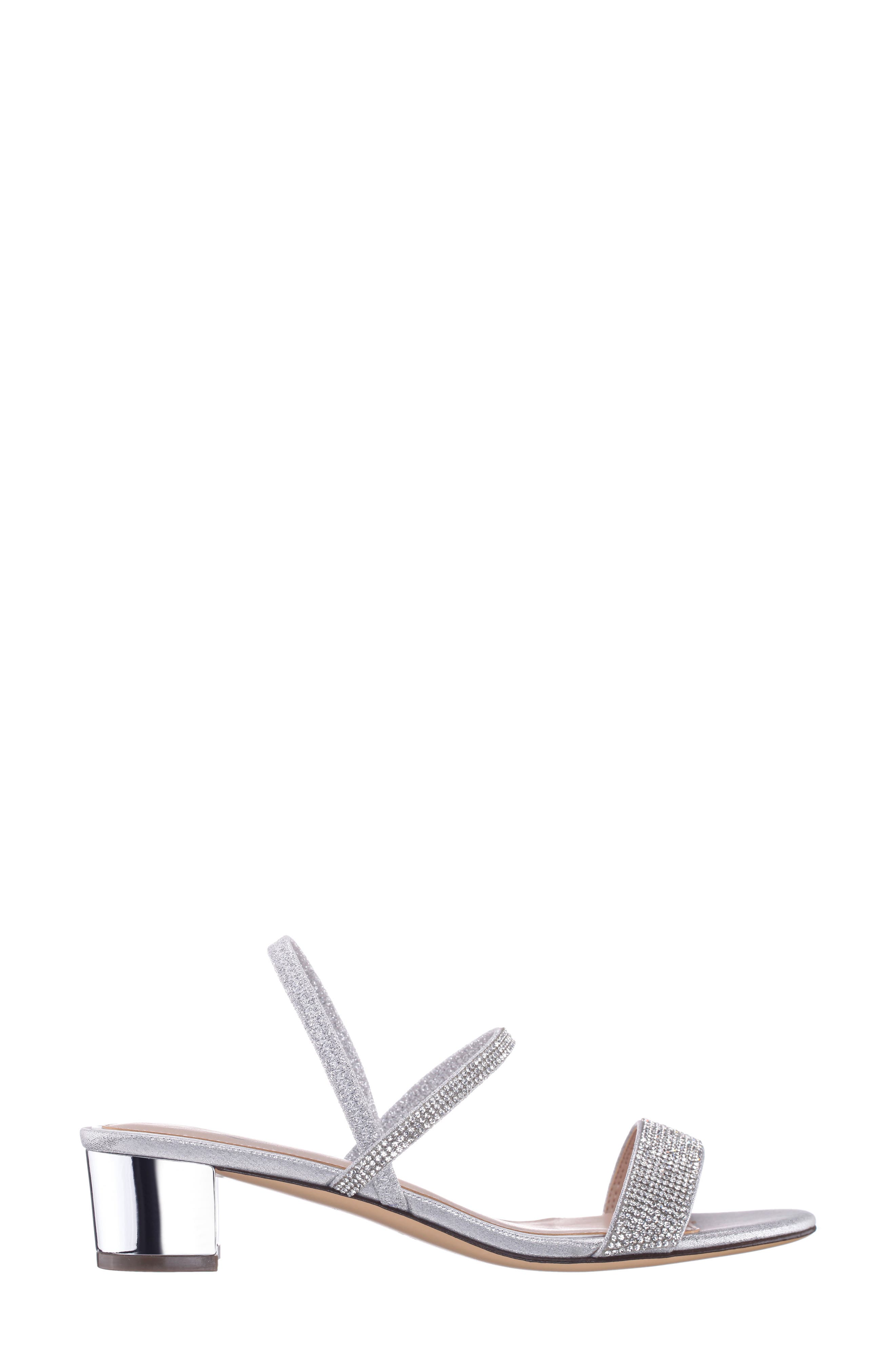 Nina Gwenda Slingback Sandal, Alternate, color, Silver