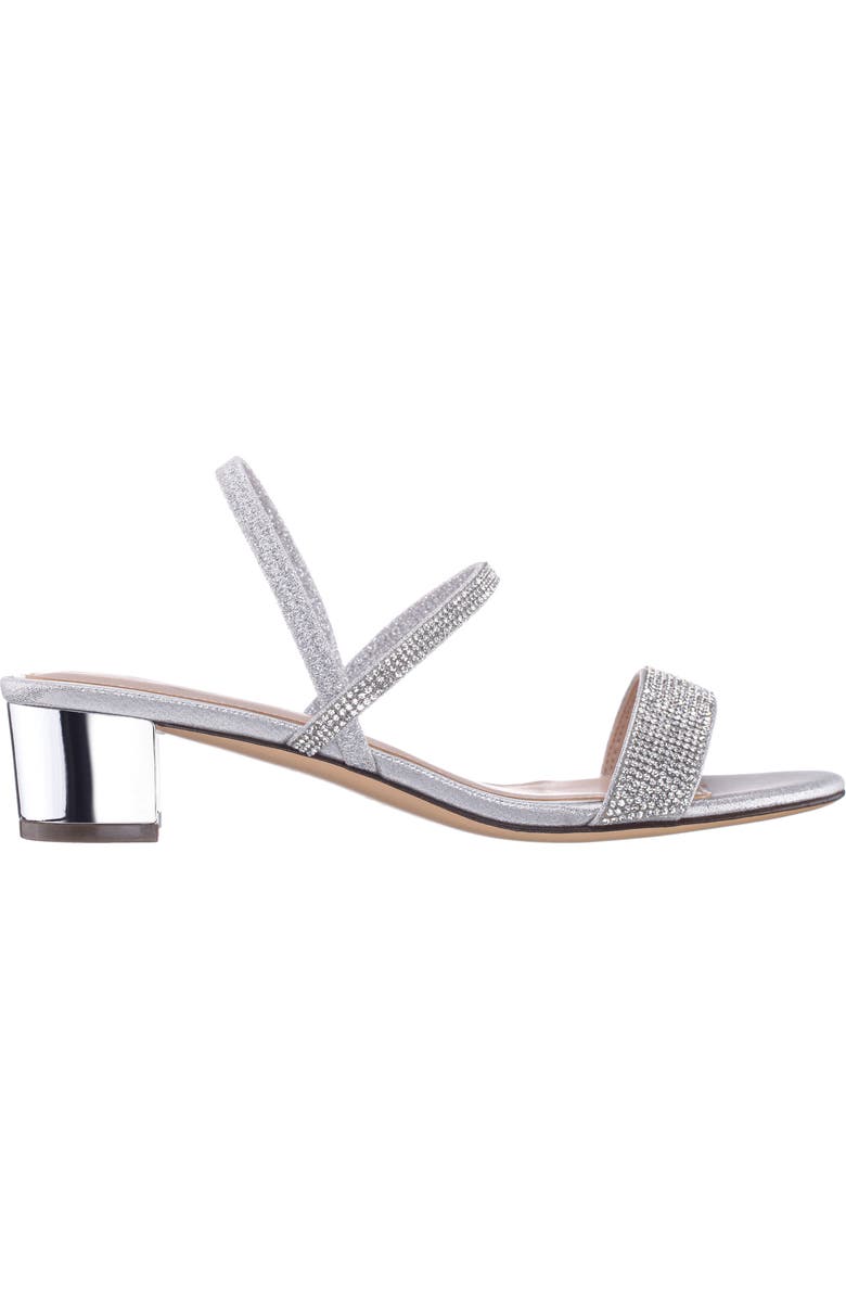 Nina Gwenda Slingback Sandal, Alternate, color, Silver