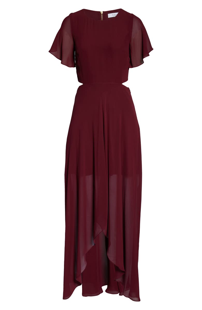 Ali & Jay Cutout Maxi Dress, Alternate, color, 