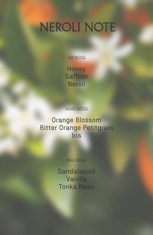 Nerra Nerrā Neroli Note The Dry Body Oil In Transparent