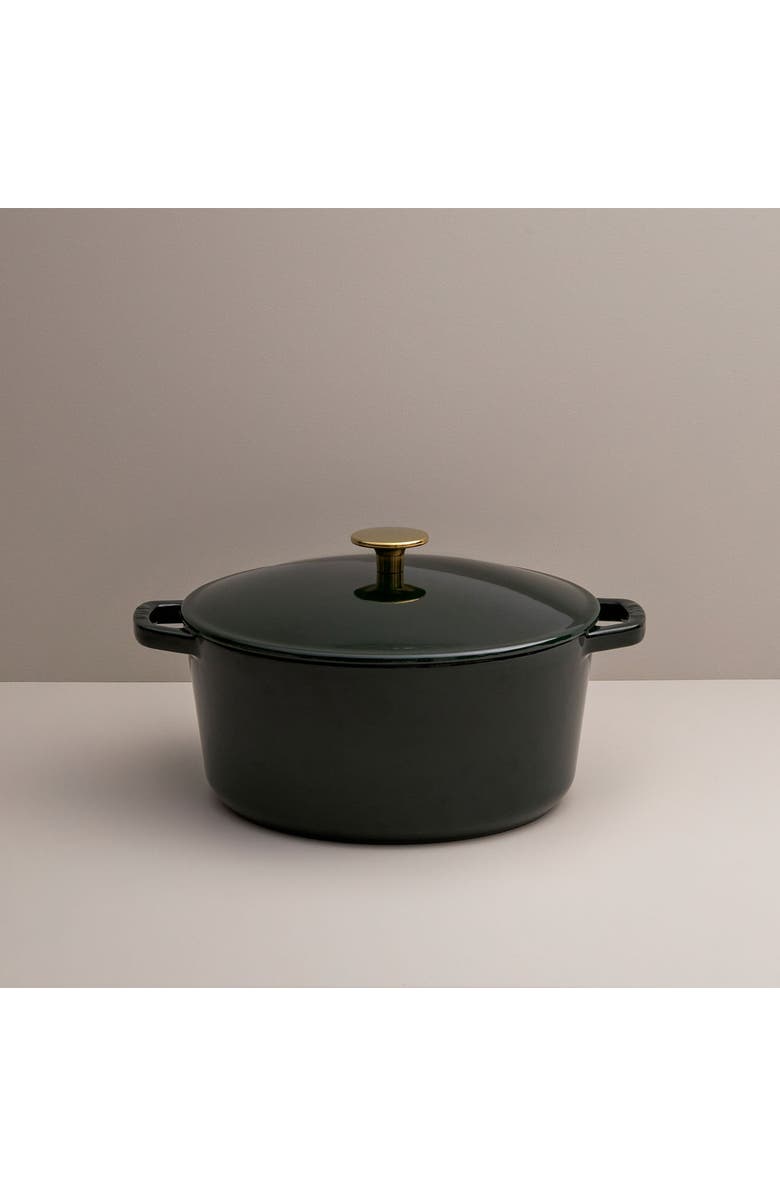 KANA 5.5 Quart Dutch Oven, Main, color, Emerald