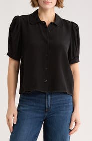 FRAME The Prim Silk Shirt