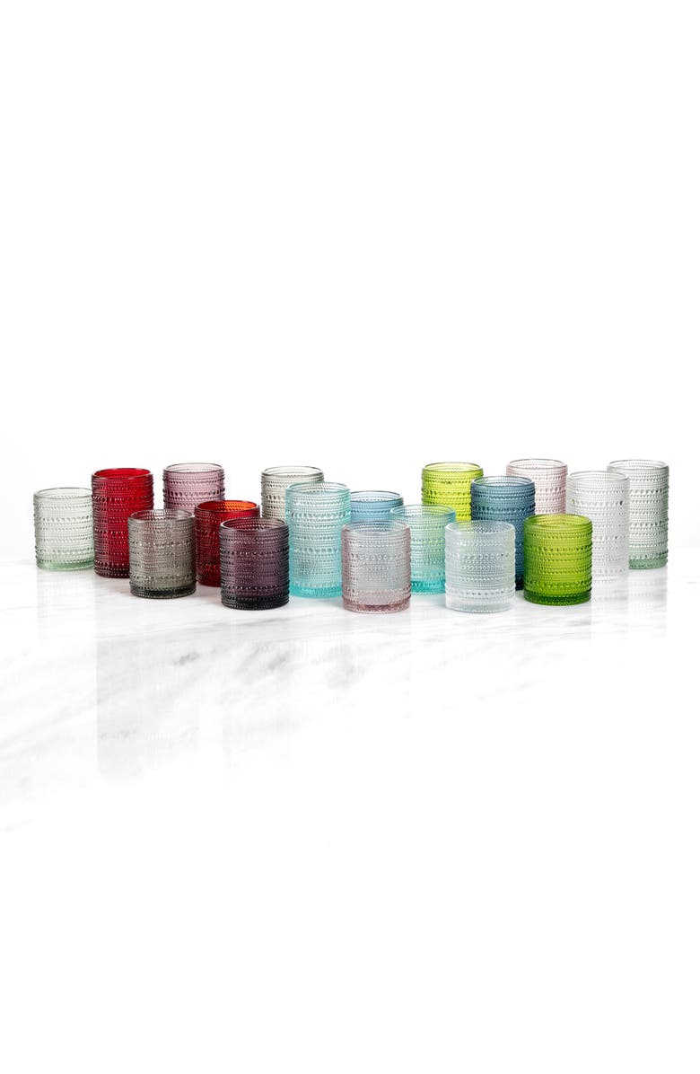 Fortessa Jupiter Set of 6 Double Old Fashioned Glasses, Alternate, color, Smoke