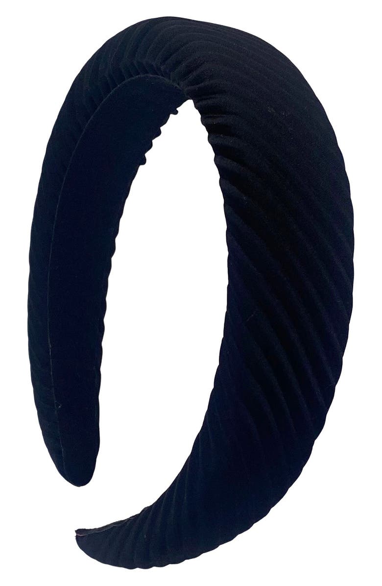 Tasha Pleated Headband, Main, color, 