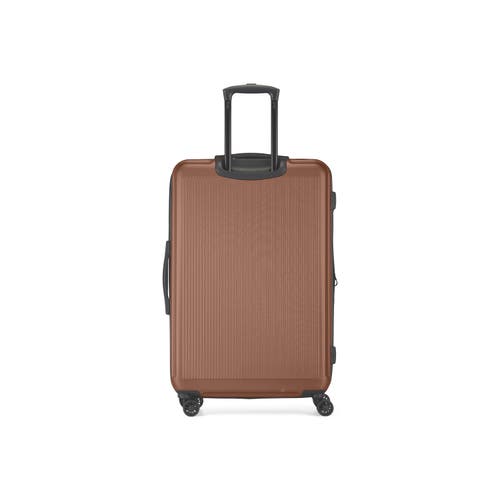 Bugatti Singapore Hardside Check-in Large Luggage With Expansion In Rust