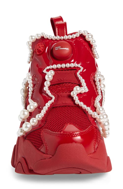 Shop Noir Kei Ninomiya X Reebok Instapump Fury Platform Sneaker