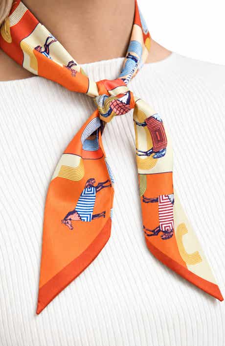 Horse Skinny Scarf