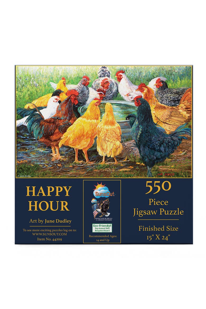 Happy Hour 550 piece Jigsaw Puzzle for Adults, Alternate, color, Multicolor