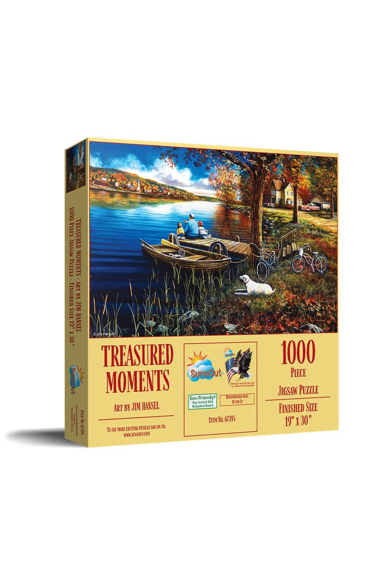 Treasured Moments 1000 piece Jigsaw Puzzle for Adults, Main, color, Multicolor