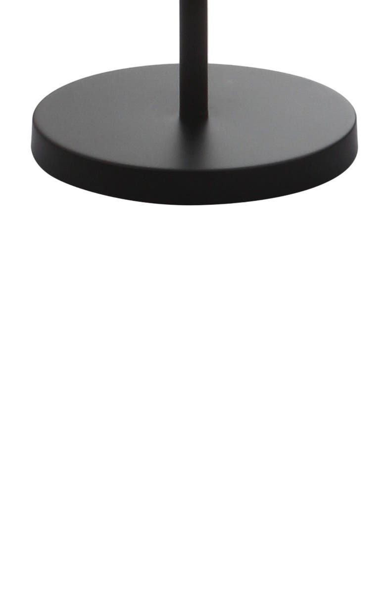 JONATHAN Y Gridley 61" Metal LED Floor Lamp, Black, Alternate, color, Black