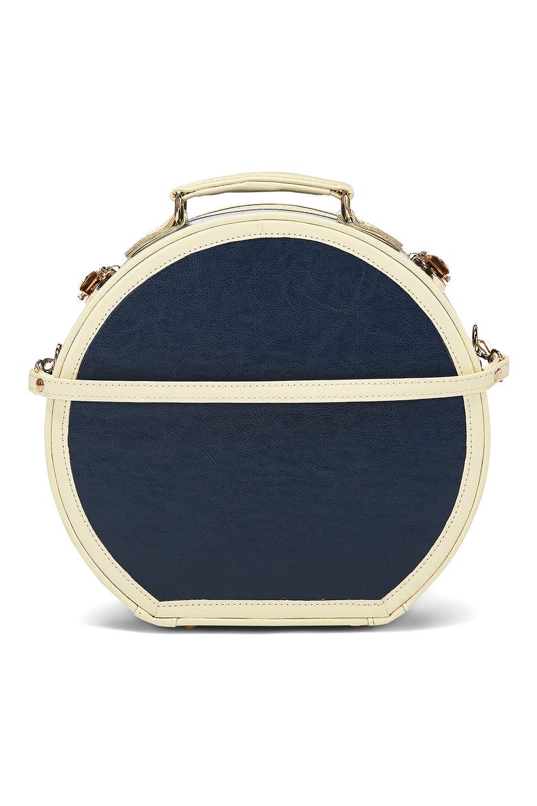 The Entrepreneur Small Hatbox, Alternate, color, NAVY