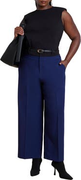 ELOQUII Double Waistband Trouser