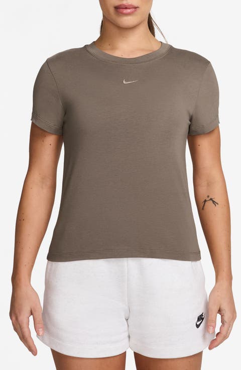 Sportswear Club Chill Knit Mod Crop T-Shirt