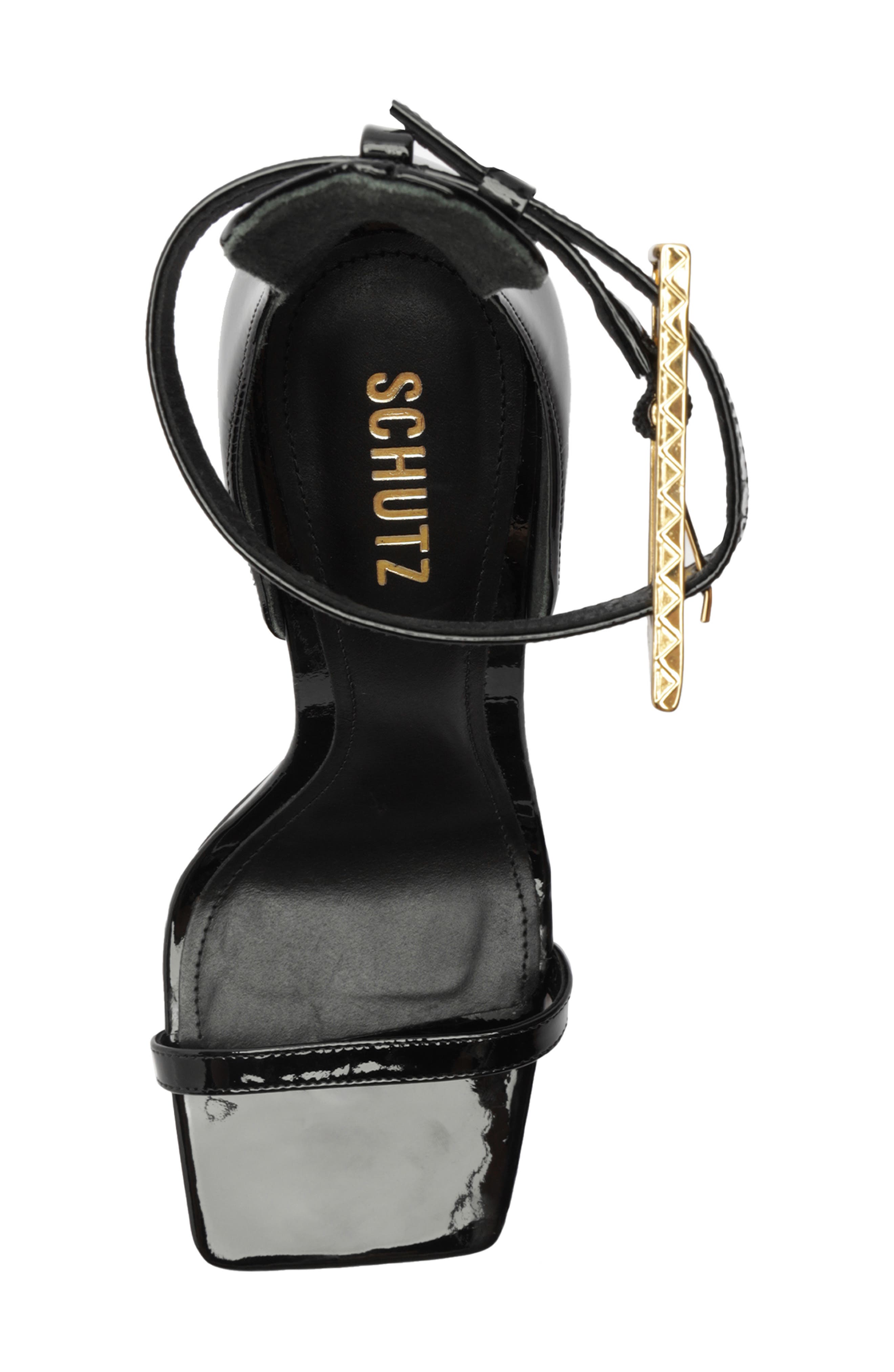 Schutz Ciara Ankle Strap Sandal, Alternate, color, 