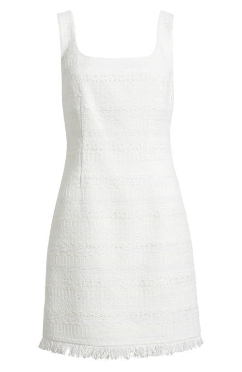 Kobi Halperin Amelia Tweed Dress In White